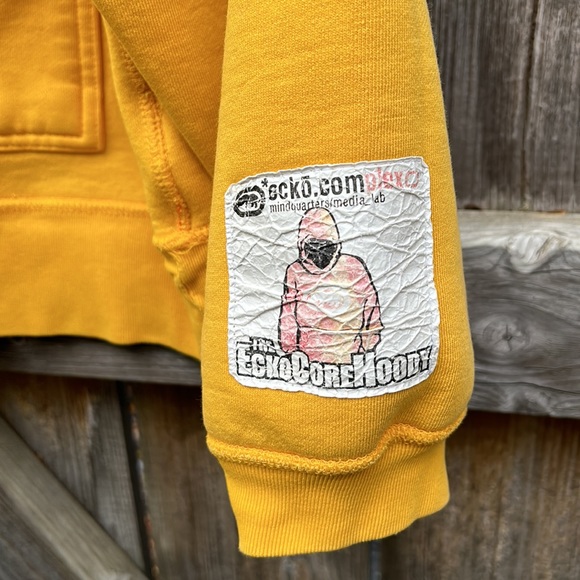 Y2K yellow ecko hoody - Picture 8 of 12